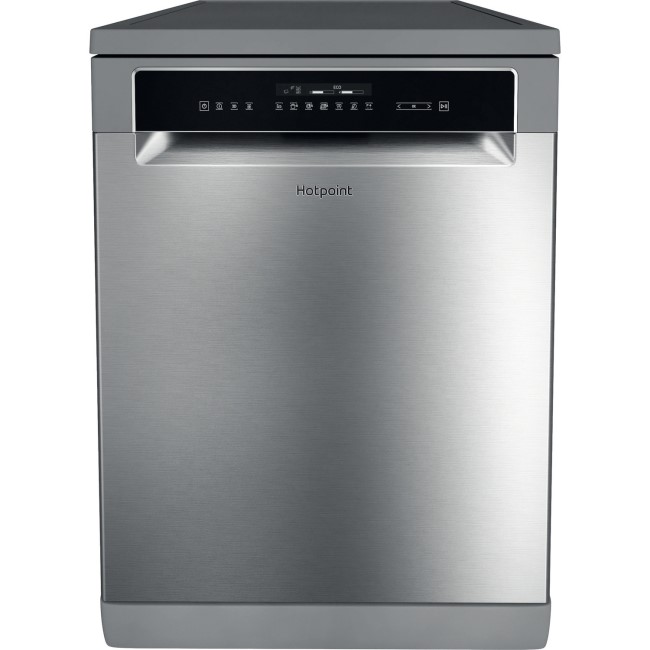 Hotpoint 14 Place Settings Freestanding Dishwasher Stainless Steel