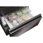 Haier FD 70 Series 3 402 Litre French Style American Fridge Freezer - Dark Inox
