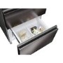 Haier FD 70 Series 3 402 Litre French Style American Fridge Freezer - Dark Inox