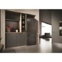 Haier FD 70 Series 3 402 Litre French Style American Fridge Freezer - Dark Inox