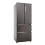 Haier FD 70 Series 3 402 Litre French Style American Fridge Freezer - Dark Inox