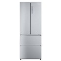 HFR5719ENMG Haier FD 70 Series 5 444 Litre French Style American Fridge Freezer - Platinum Inox