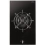 CDA HG3601FR 30cm Domino Single Wok Burner Gas-on-glass Hob Black