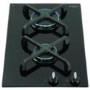CDA HG3602FR 30cm Domino Two Burner Gas-on-glass Hob Black