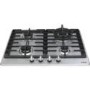 CDA HG6320SS Four Burner Gas Hob With Wok Burner Stainless Steel