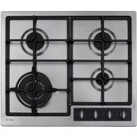 CDA HG6350LSS 58cm Four Burner LPG Gas Hob Stainless Steel