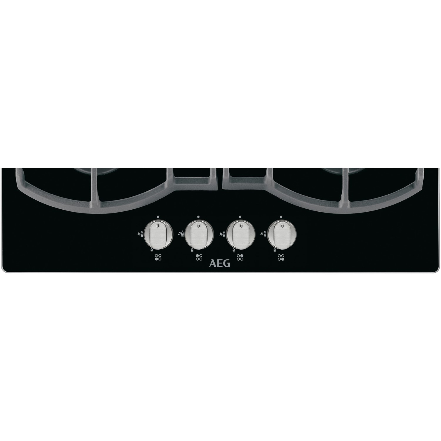 AEG HG653431NB 60cm Four Burner Gasonglass Hob Black Glass