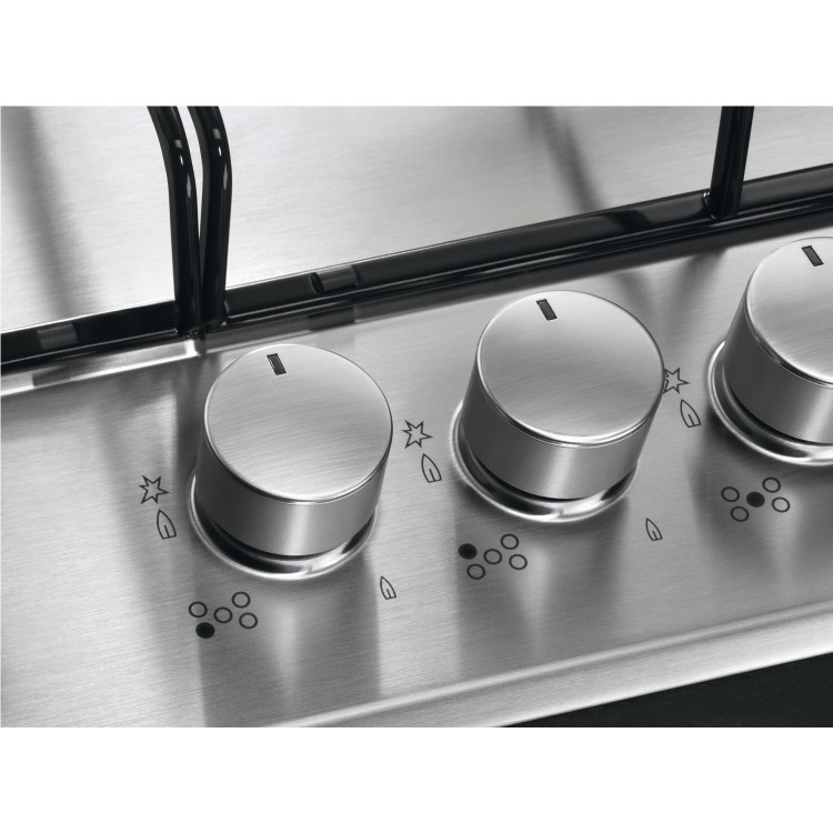 AEG HG644350SM 60cm Four Burner Gas Hob Stainless Steel