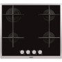 AEG HG694340XB 58cm Four Burner Gas-on-glass Hob With Stainless Steel Frame