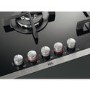 AEG HG694340XB 58cm Four Burner Gas-on-glass Hob With Stainless Steel Frame