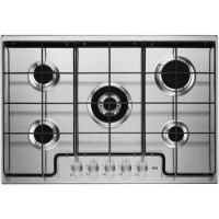AEG HG745451SM HG745450SM 74cm Five Burner Gas Hob Stainless Steel