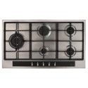 A1/HG9351SS Refurbished CDA HG9351SS 90cm 5 Burner Gas Hob With Wok Burner Stainless Steel