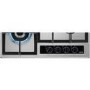 AEG 6000 Series 60cm 4 Burner Gas Hob with Wok Burner - Stainless Steel