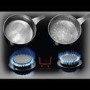 AEG 6000 Series 60cm 4 Burner Gas Hob with Wok Burner - Stainless Steel