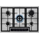 A2/HGB75420YM Refurbished AEG HGB75420YM 75cm 5 Burner Gas Hob Stainless Steel