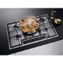 AEG 75cm 5 Burner Gas Hob - Stainless Steel