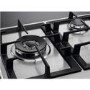 AEG 86cm 5 Burner Gas Hob - Stainless Steel