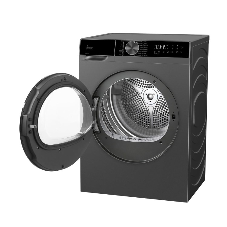 Hoover Ultra 10kg Heat Pump Tumble Dryer - Graphite Grey