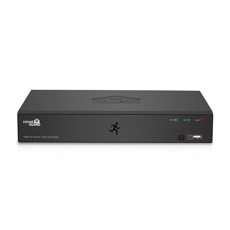 HomeGuard CCTV System - 4 Channel 1080p DVR with 2 x 1080p HD Cameras & 1TB HDD