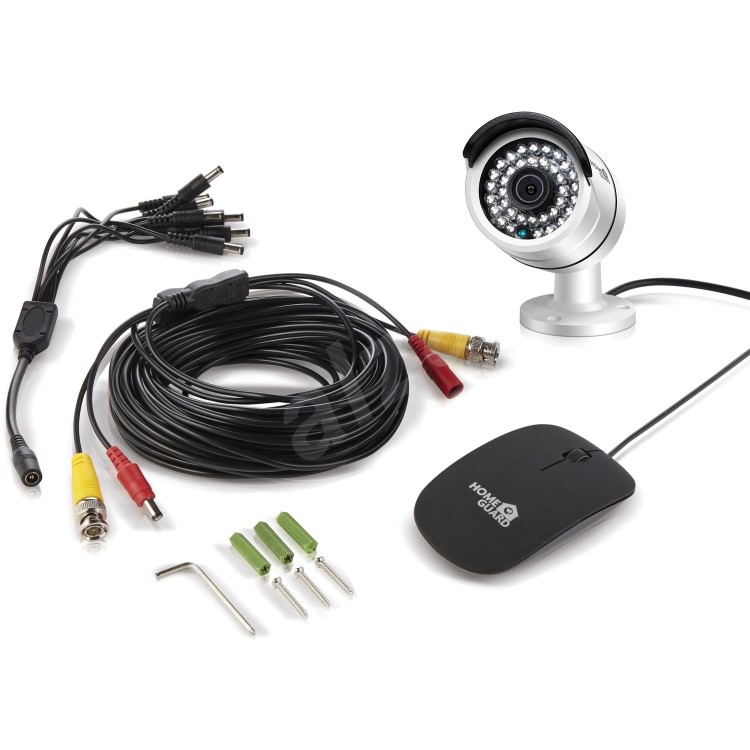 HomeGuard 2 Camera 1080p HD DVR CCTV System with 1TB HDD