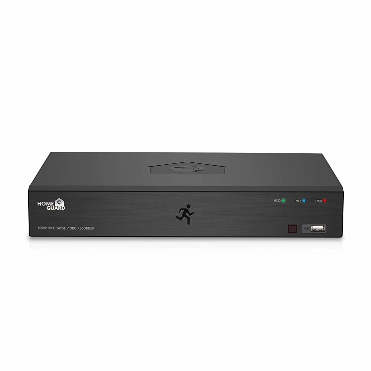 HomeGuard 4 Camera 1080p HD DVR CCTV System with 1TB HDD