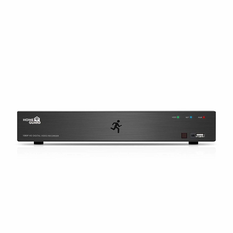 HomeGuard 4 Camera 1080p HD DVR CCTV System with 1TB HDD