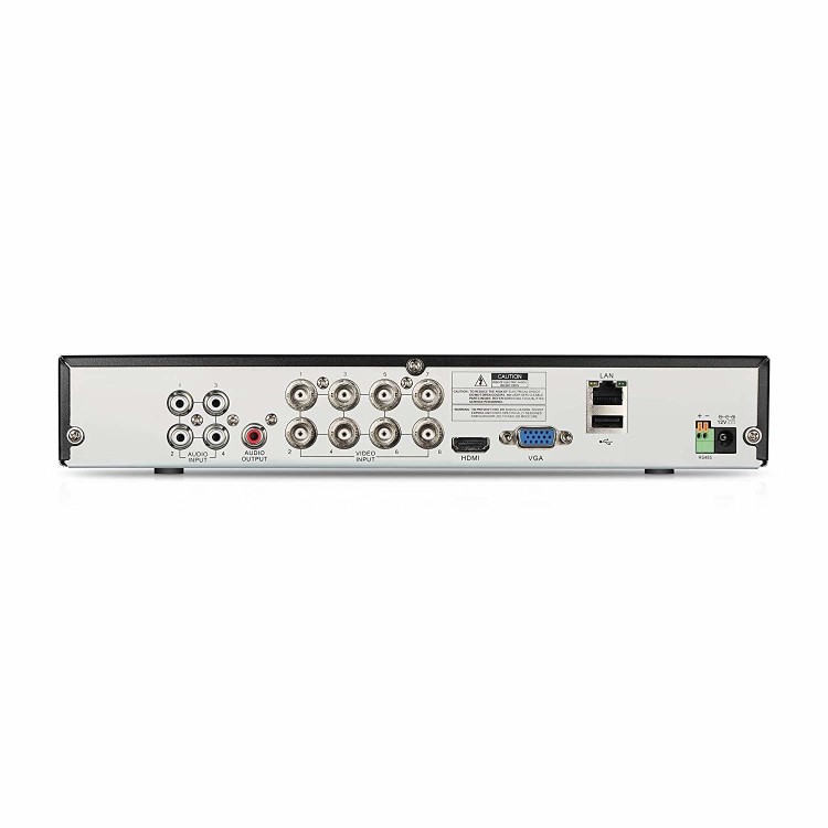 HomeGuard 4 Camera 1080p HD DVR CCTV System with 1TB HDD