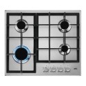HGE64200SM AEG 3000 Series 60cm 4 Burner Gas Hob - Stainless Steel