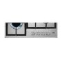 AEG 3000 Series 60cm 4 Burner Gas Hob with Wok Burner -Stainless Steel