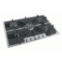 Hoover HGH75SQDX Designer 75cm Gas Hob Stainless Steel