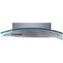 Refurbished Hoover HGM600X/1 60cm Curved Glass Chimney Cooker Hood Stainless Steel
