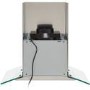 Refurbished Hoover HGM600X/1 60cm Curved Glass Chimney Cooker Hood Stainless Steel