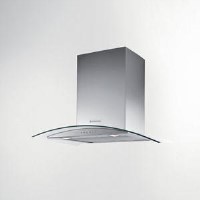 Hoover HGM61X Curved Glass 60cm Chimney Cooker Hood Stainless Steel