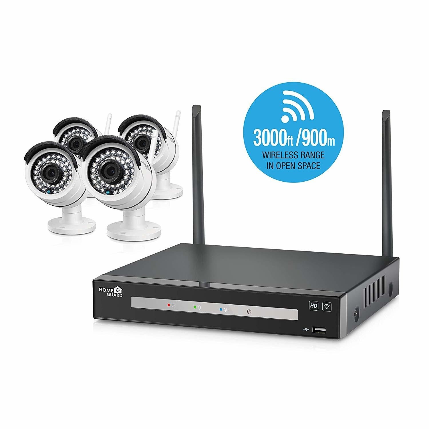 Home guard wireless hd shop cctv kit