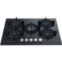 Hotpoint 73cm 5 Burner Gas Hob - Black