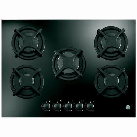Hoover HGV7550B 75cm Signature 5 Burner Gas Hob - Black