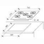 Hoover HGV7550B 75cm Signature 5 Burner Gas Hob - Black