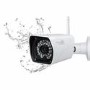 HomeGuard 1080P All-Weather Wireless Bullet Day/Night Network IP Camera with 8GB Storage - 1 Pack