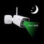 HomeGuard 1080P All-Weather Wireless Bullet Day/Night Network IP Camera with 8GB Storage - 1 Pack