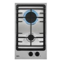 HGX3220SM AEG 30cm 2 Burner Domino Gas Hob - Stainless Steel