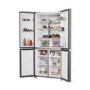 Refurbished Hoover HHCR3818ENPL Freestanding 467 Litre Four Door Fridge Freeze Silver