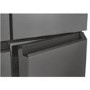 Refurbished Hoover HHCR3818ENPL Freestanding 467 Litre Four Door Fridge Freeze Silver