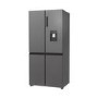 Hoover 463 Litre Four Door Freestanding Fridge Freezer - Silver