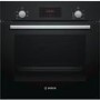Refurbished Bosch Series 2 HHF113BA0B 60cm Single Built In FElectric Oven Black