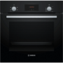 Refurbished Bosch Series 2 HHF113BA0B 60cm Single Built In Electric Oven Black