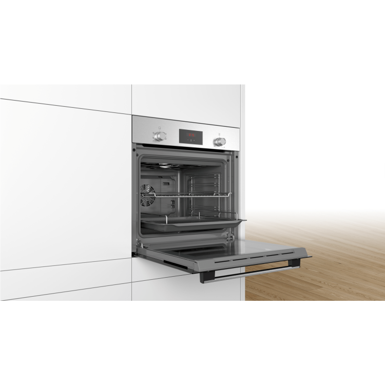 Refurbished Bosch Serie 2 HHF113BR0B 56cm Single Built In Electric Oven