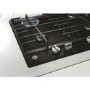 Hoover HHG6BRK3B 60cm 4 Burner Gas Hob - Black