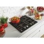 Hoover HHG6BRK3B 60cm 4 Burner Gas Hob - Black
