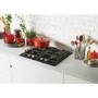 Hoover HHG6BRK3B 60cm 4 Burner Gas Hob - Black