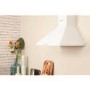 Hotpoint HHP65CMWH Classic 60cm Chimney Cooker Hood White